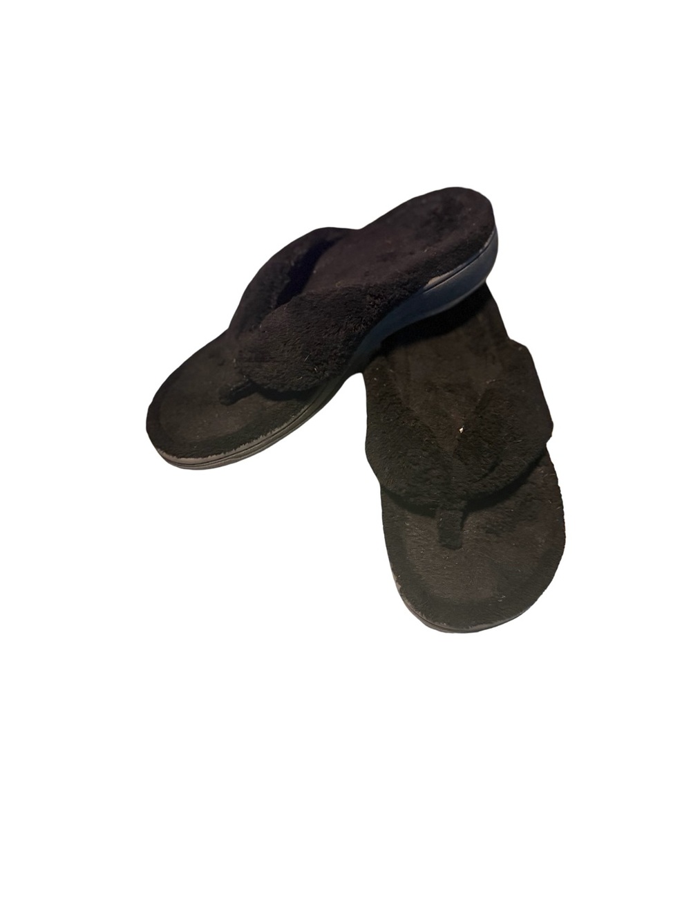 Vionic Women's Gracie Flip Flop Black Cushion Support Nonslip Size 6